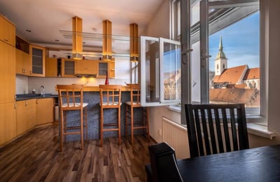 Rental of a cozy 2-room apartment, 75 m², in Staré Mesto district, Bratislava, Slovakia